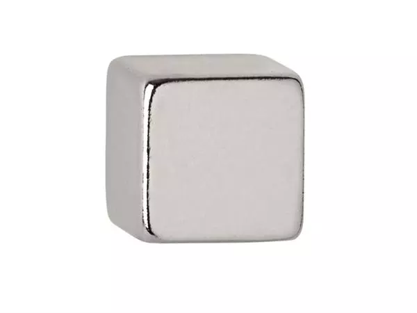 Een Magneet MAUL Neodymium kubus 10x10x10mm 3.8kg koop je bij All Office Kuipers BV