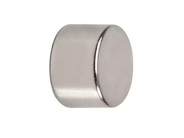 Een Magneet MAUL Neodymium rond 8x5mm 2.4kg 10stuks koop je bij Friese Schrijfkamer