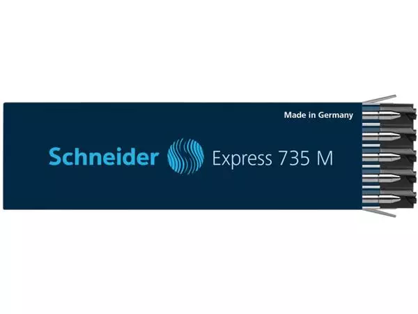 Een Balpenvulling Schneider 735 Express medium zwart koop je bij De Joma BV