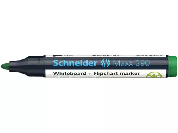 Een Viltstift Schneider Maxx 290 whiteboard rond 2-3mm assorti doos à 3+1 gratis koop je bij De Rijk Kantoorshop