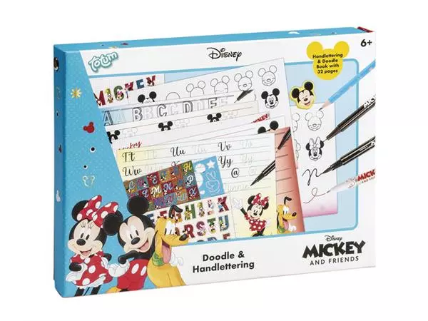 Een Handletterset Disney Mickey en Minnie koop je bij Clippz! Office Supplies