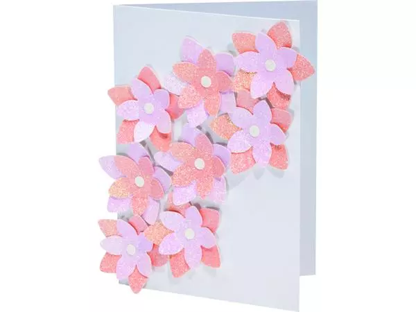 Een Glitterkarton Folia 174x245mm 6 vel pastel assorti koop je bij De Joma BV