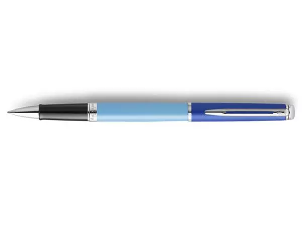 Een Rollerpen Waterman Hémisphère Colour Blocking blue CT fijn koop je bij De Rijk Kantoorshop