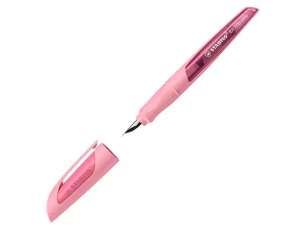 Een Vulpen STABILO Easybuddy linkshandig large poede roze blister à 1 stuk koop je bij Sysdicom BV