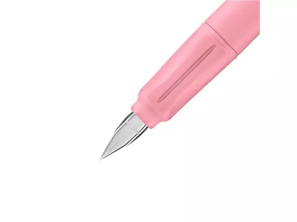 Een Vulpen STABILO Easybuddy rechtshandig medium poederroze blister à 1 stuk koop je bij Kantorice office & business supplies