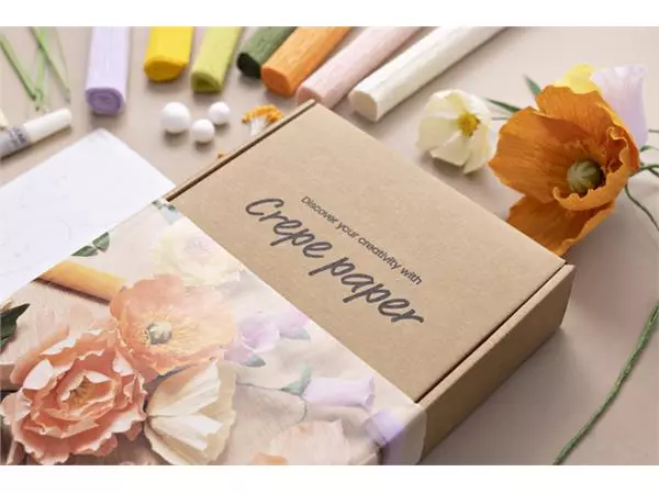 Een Crêpepapier Creativ Company DIY starterset bloemen koop je bij WinkelVolWinkels