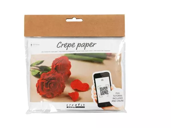 Een Crêpepapier Creativ Company DIY rozen koop je bij De Rijk Kantoorshop