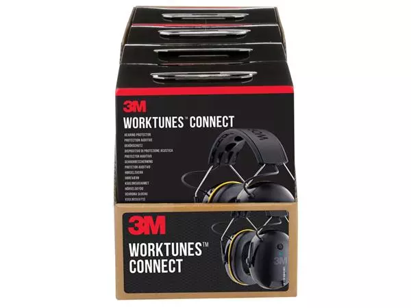 Een Oorkap 3M Worktunes Connect Bluetooth technologie 90543EC1 94-105 dB koop je bij Continu Kantoor