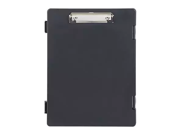 Een Porte-bloc avec compartiment MAULtred A4 portrait ouverture latérale PP noir koop je bij QuickOffice BV