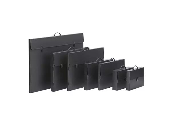 Een Tekenkoffer Favorit Every Line 375x270x50mm zwart koop je bij Kantorice office & business supplies