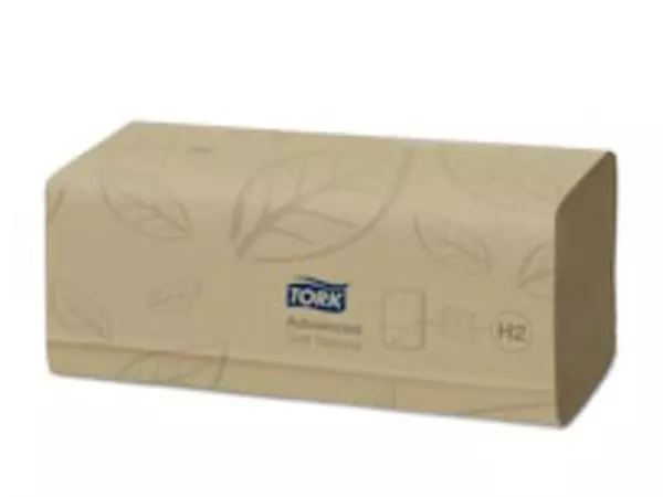 Een Handdoek Tork Xpress Soft Multifold Advanced H2 213x240mm 180 vel Natural 130299 koop je bij "De Waal" Kantoor Efficiency