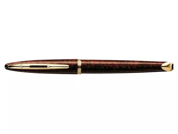 Een Vulpen Waterman Carène Marine amber GT medium koop je bij Kwantinex