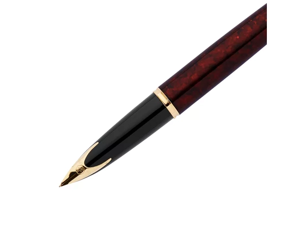 Een Vulpen Waterman Carène Marine amber GT medium koop je bij Schellen Boek- en Kantoorboekhandel