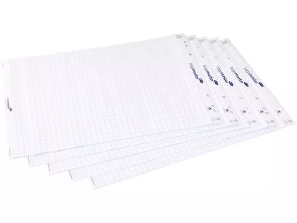 Een Flipoverpapier Legamaster ruit 20vel 5stuks koop je bij Supply Mij