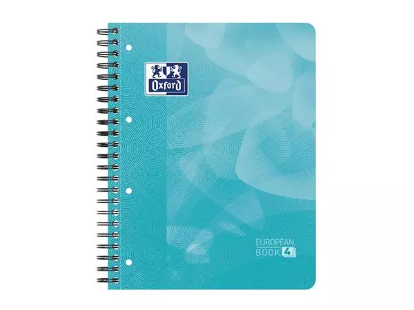 Een Projectboek Oxford School A4+ lijn 4-gaats 240 pagina's 80gr aqua koop je bij Clippz! Office Supplies