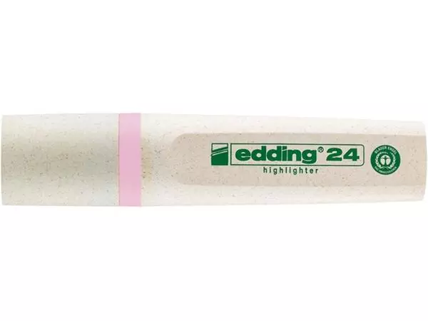 Een Markeerstift edding 24 Eco 2-5mm pastel roze koop je bij All Office Kuipers BV
