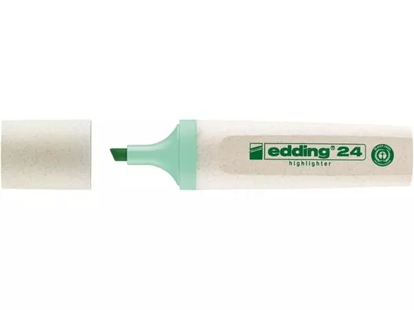 Een Markeerstift edding 24 Ecoline pastel groen koop je bij Peter Wind