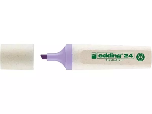 Een Surligneur edding 24 EcoLine violet pastel koop je bij QuickOffice BV