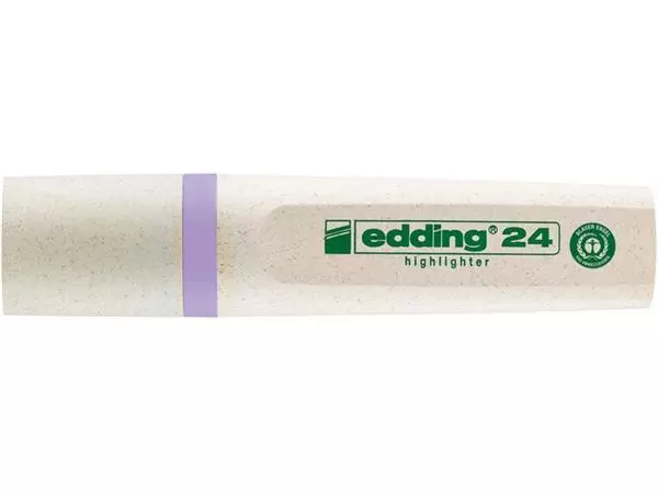 Een Markeerstift edding 24 Eco 2-5mm pastel violet koop je bij All Office Kuipers BV