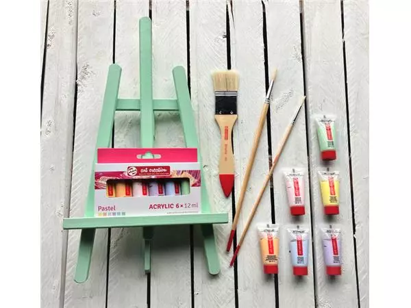 Een Acrylverf Talens Art Creation Pastel 12ml set à 6 kleuren koop je bij De Rijk Kantoorshop