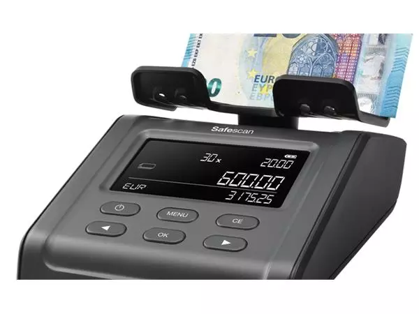 Een Geldtelweegschaal Safescan 6165 zwart koop je bij Kantorice office & business supplies