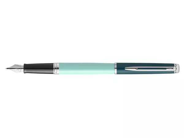 Een Vulpen Waterman Hémisphère Colour Blocking green CT medium koop je bij iPlusoffice