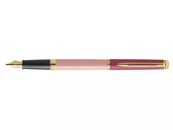 Een Vulpen Waterman Hémisphère Colour Blocking pink GT medium koop je bij Kantoorboekhandel Van Atten