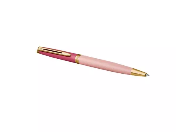 Een Balpen Waterman Hémisphère Colour Blocking pink GT medium koop je bij Continu Kantoor