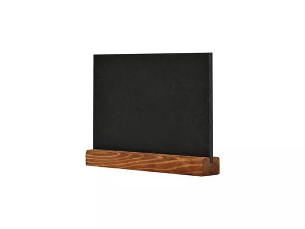 Een Krijtbord Europel tafelmodel A5 liggend natural koop je bij De Rijk Kantoorshop