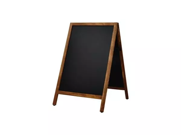 Een Krijt stoepbord Europel 660x1040mm natur koop je bij Schellen Boek- en Kantoorboekhandel