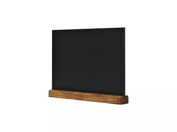 Een Krijtbord Europel tafelmodel A4 liggend natural koop je bij De Rijk Kantoorshop