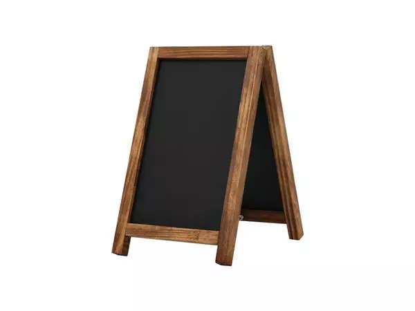 Een Krijtbord Europel tafelmodel mini blank koop je bij Sysdicom BV