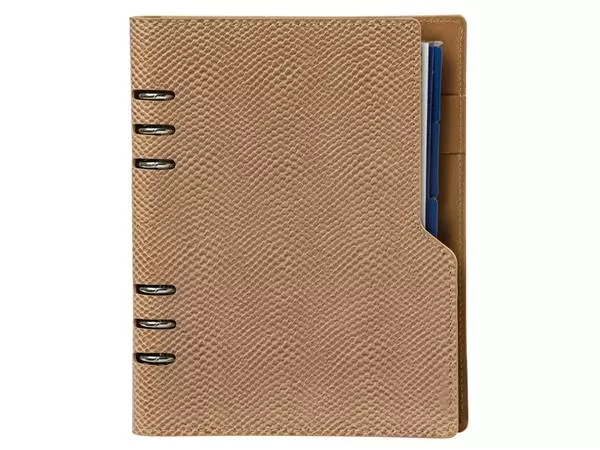 Een Organizer Kalpa Clipbook A5 inclusief agenda 2024-2025 7dagen/2pagina's slangprint bruin koop je bij Kantorice office & business supplies