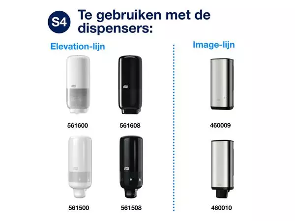 Een Alcoholgel Tork S4 handdesinfectie 1ltr 424103 koop je bij Egner kantoorspecialisten