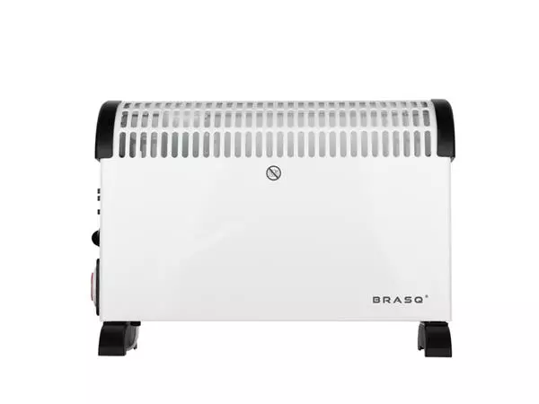 Een Kachel convector BRASQ CH100 2000W 60m3 koop je bij Kantoorboekhandel Van Atten