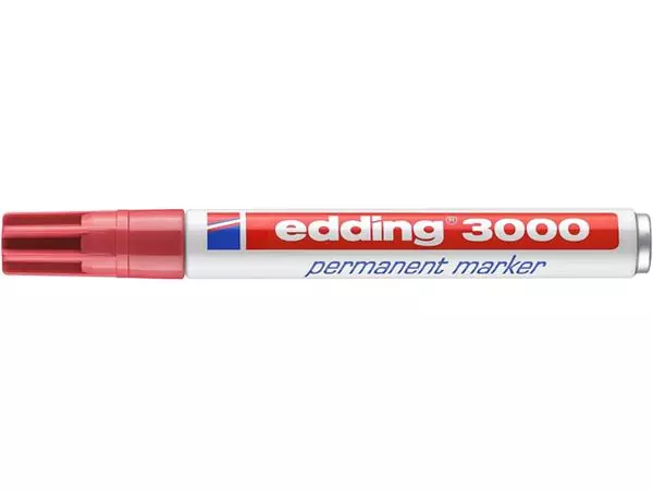 Een Viltstift edding 3000 rond 1.5-3mm karmijnrood koop je bij All Office Kuipers BV