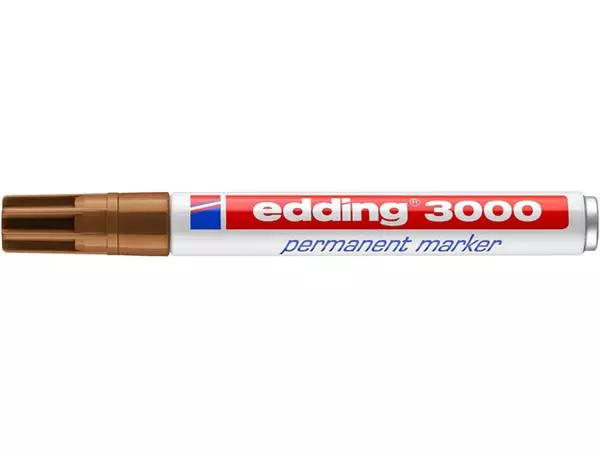 Een Viltstift edding 3000 rond 1.5-3mm okergeel koop je bij All Office Kuipers BV