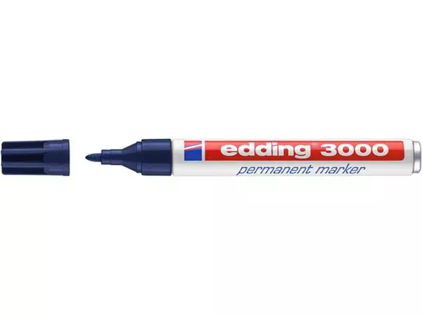 Een Viltstift edding 3000 rond 1.5-3mm staalblauw koop je bij iPlusoffice