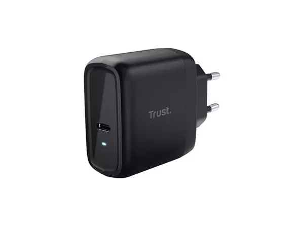 Een Oplader Trust Maxo 65W USB-C zwart koop je bij De Joma BV