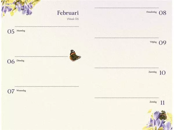 Een Agenda 2024 Hallmark Marjolein Bastin vogel 7dagen/2pagina's 75x115mm koop je bij Sysdicom BV