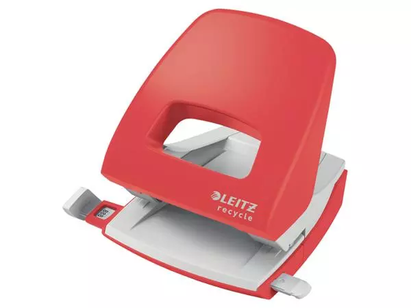 Een Perforateur Leitz NeXXt Recycle 30 feuilles rouge koop je bij QuickOffice BV