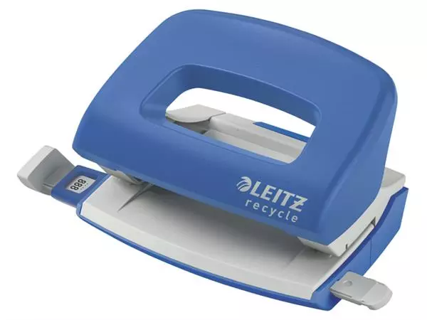 Een Perforator Leitz Nexxt Recycle mini 10 vel blauw koop je bij D. Sonneveld B.V.