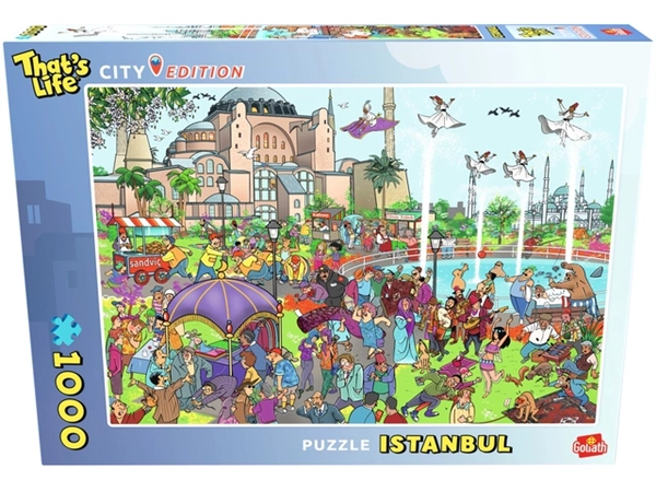 Een Puzzel That's Life City Istanbul (1000) koop je bij "De Waal" Kantoor Efficiency