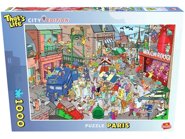 Een Puzzel That's Life City Paris (1000) koop je bij iPlusoffice