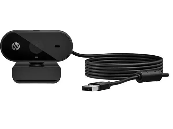 Een Webcam HP 325 FHD USB-A zwart koop je bij All Office Kuipers BV