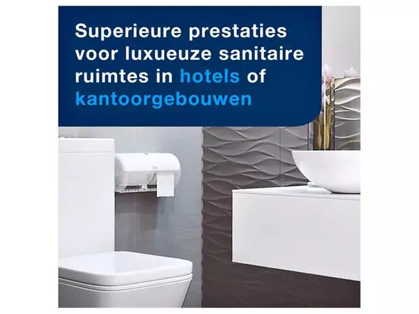 Een Toiletpapier Tork T4 Advanced 2-laags 400 vel wit 472168 koop je bij Mado BV