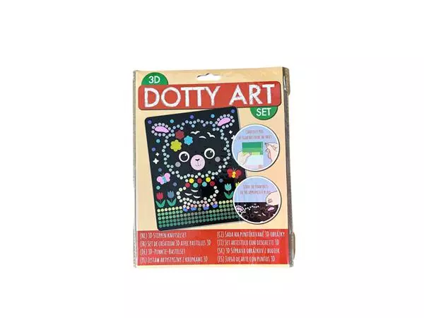 Een Knutselset 3D Dotty art assorti koop je bij Kantorice office & business supplies