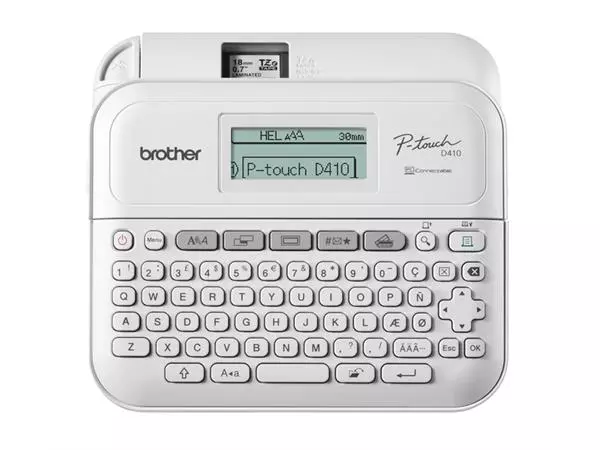Een Labelprinter Brother P-touch PT-D410VP koop je bij Schellen Boek- en Kantoorboekhandel