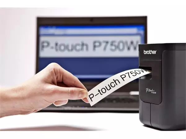 Een Labelprinter Brother P-touch PT-P750W koop je bij Sysdicom BV