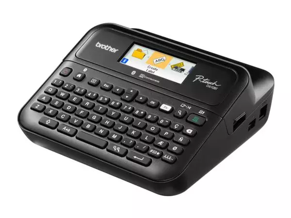 Een Labelprinter Brother P-touch TZe PT-D610BT desktop qwerty 24mm zwart in koffer koop je bij Supply Mij